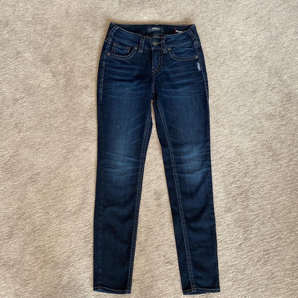 Silver Suki Skinny Jeans